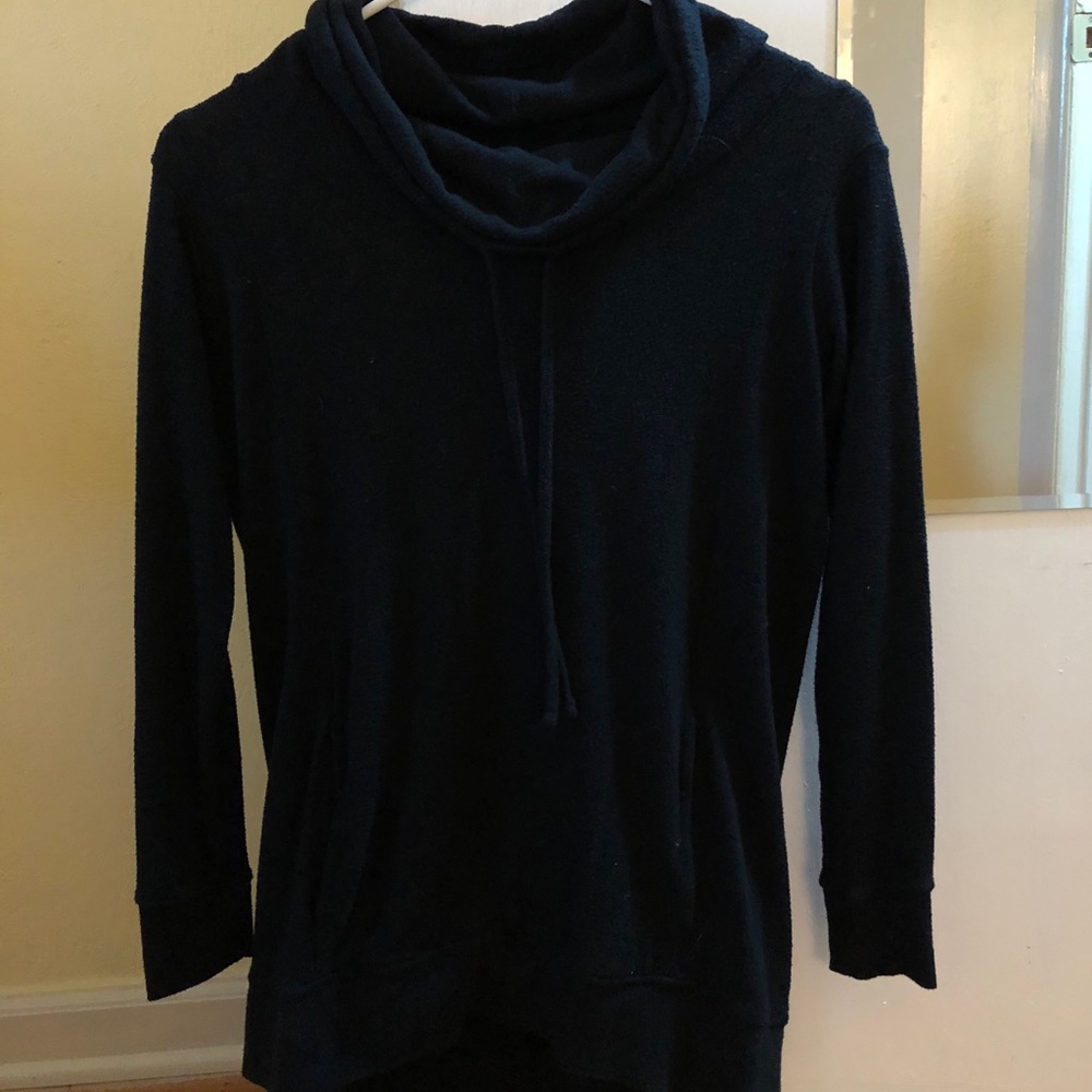 Aerie Black Pullover Sweater